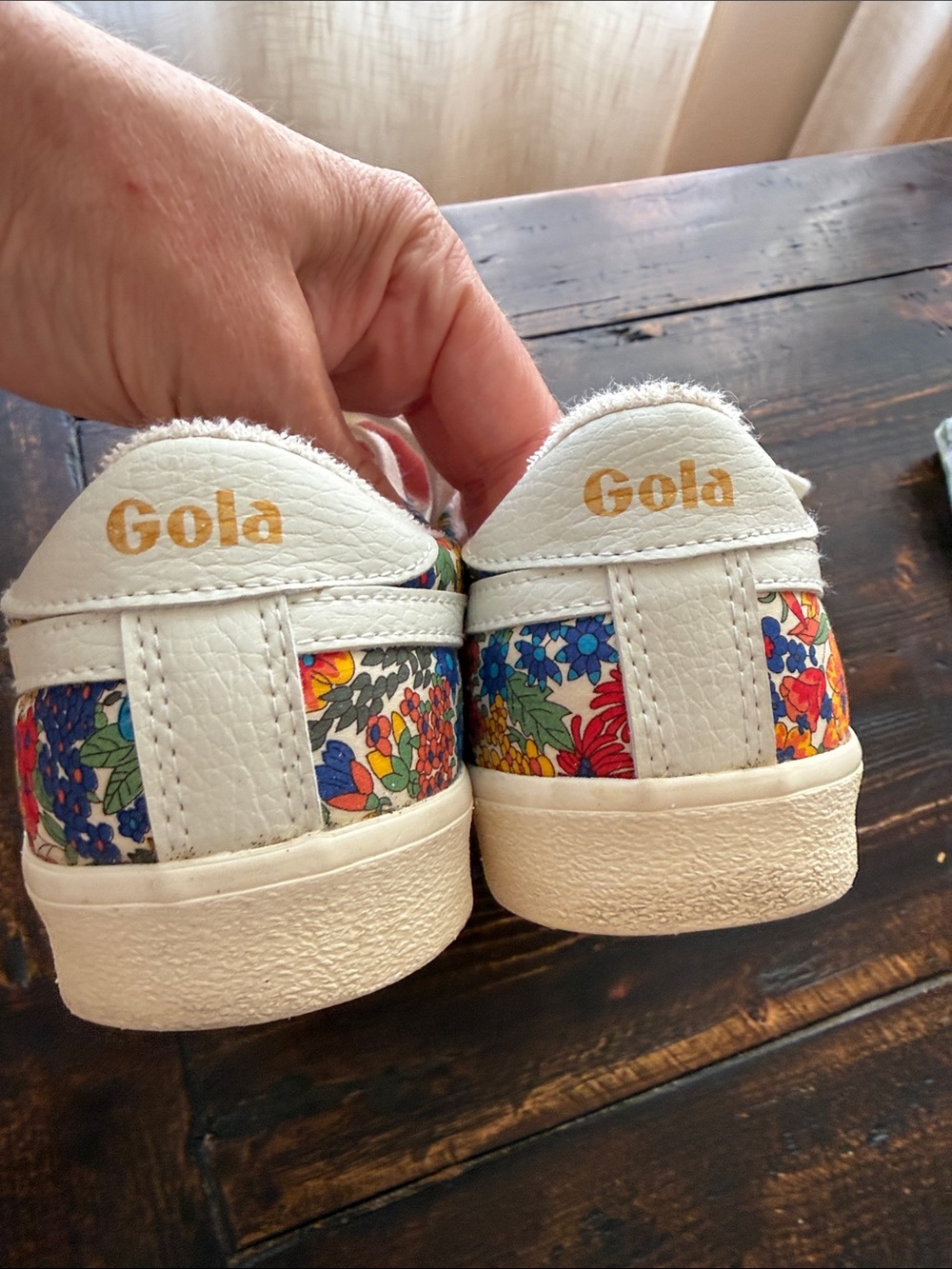 Gola for Jcrew Floral Multi-Color Athletic Sneakers - Picture 3 of 11
